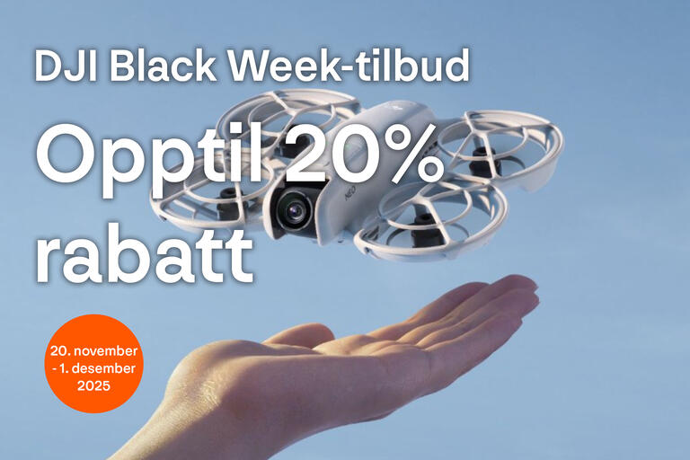DJI Black Week-tilbud